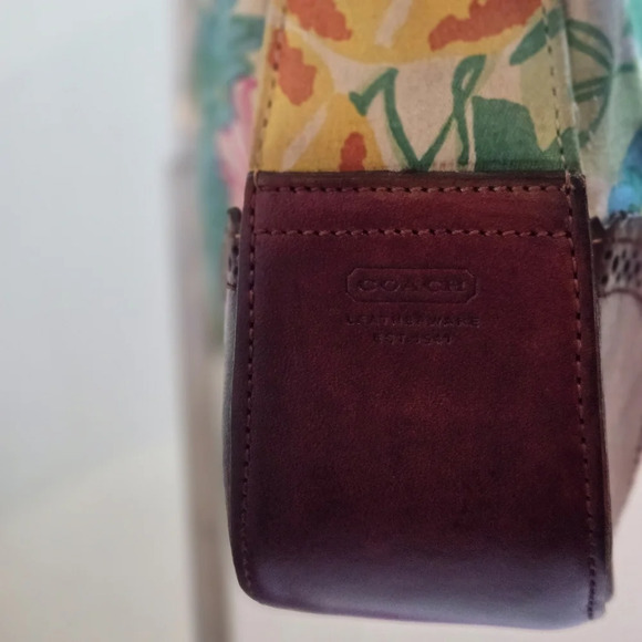 Coach Floral Purse - Picture 4 of 16